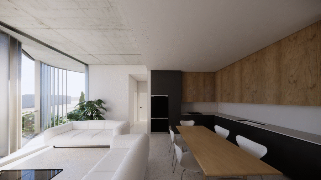 Exterior of Paramount Apartments in Paphos, modern luxury development near AUB and Paphos Stadium